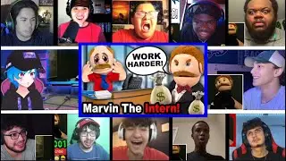 SML Movie: Marvin The Intern! REACTION MASHUP