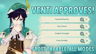 Genshin Impact: Ballads Of Breeze | Frost Parable (All Modes) Perfect Score!