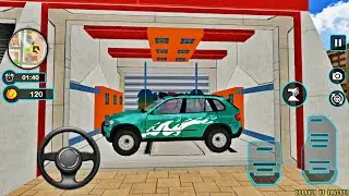 Car Wash Garage Service Workshop - 4x4 Mud SUV Wash - Best Android Gameplay FHD