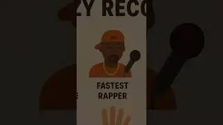 World fastest rapper #viral #viralvideo #viralshorts #worldrecord #rapper #fastrapper