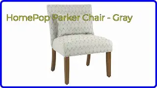 REVIEW (2026): HomePop Parker Chair - Gray. First Look.