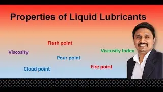 Properties of liquid lubricants
