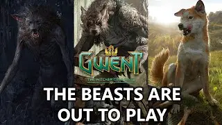 Monsters Werewolves pack a nasty round 3 ! - Gwent
