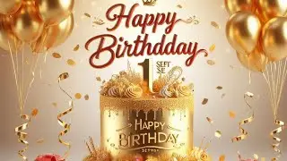 1 September Birthday Wishes|1st September Birthday Status  Happy Birthday song.1st September Status 