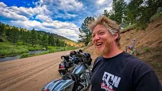 Riding Motorcycles In The Colorado Mountains & A Beautiful Airbnb