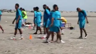 PRETEMPORADA TRICOLOR EN PLAYA SALAVERRY