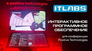 ITLABS | Кейс. Интерактивное программное обеспечение для конференции Positive Technologies