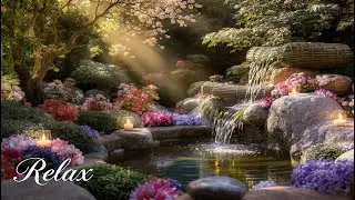 Soothing Bamboo Water Sounds for Insomnia Relief and Night Calm | LIVE 24/7