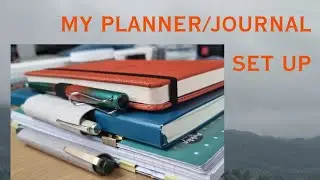 My Planner/Journal Set up | work in progress