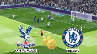 🔴 CRYSTAL PALACE VS CHELSEA I English Premier League 2024/25 I PES Game Simulation