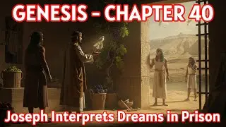 Genesis Chapter 40 &ndash; Illustrated Bible Reading - Joseph Interprets Dreams in Prison