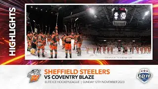 Sheffield Steelers v Coventry Blaze - 12th November 2023
