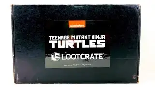Lootcrate TMNT Movie Crate Unboxing Featuring The Danny Pennington Action Figure By NECA