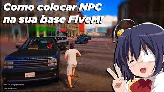 Como colocar NPC na sua base e configurar a quantidade de veiculos e pedestres - Tutorial FiveM