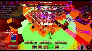Base Defence Beating Interstellar On the Shortest Map Ever in Quad | Roblox