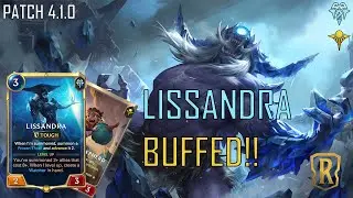 FROSTGUARD THRALL IS BACK!!🔥 | Lissandra + Taliyah deck | Legends of Runeterra patch 4.1.0