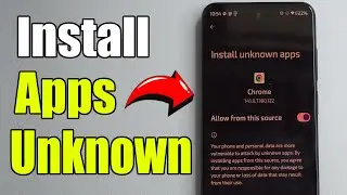 Как установить неизвестные приложения в настройках телефона Android (лучший метод)