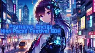Psytrance Energy | High-Paced Festival EDM for Focus & Productivity