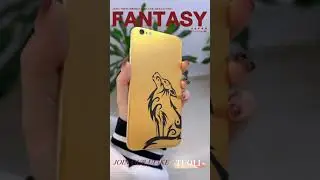 Mix gold color back protector films gold color phone skin mobile protector