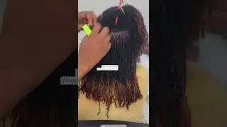 Wash/retightening sisterlocks update👉 #comment👉 #like👉 #share 💞