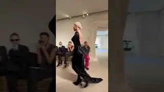 #kimkardashian at the Couture show.            #viral #fashion #couture #fashionweek #balenciaga