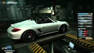 Need for Speed: World - Porsche Boxster Spyder Roadster (preview, no testing)