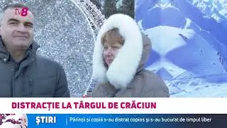 Distracție și aglomerație la Târgul de Crăciun din Chișinău: Cum au profitat oamenii de ziua liberă