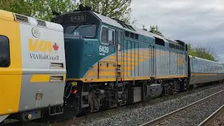 (J-Train!) (Equipment Move) VIA E-668 - 6451/6429/6419 At Mimico