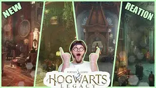 NEW - HOGWARTS LEGACY TRAILER REACTION - ALL 4 COMMON ROOMS