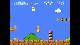 Super Mario Bros Time Attack NES Playthrough