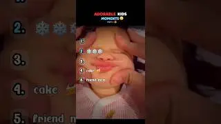 😍 Adorable Kids Moments &ndash; Part 3 #funny #baby #kidscomedy