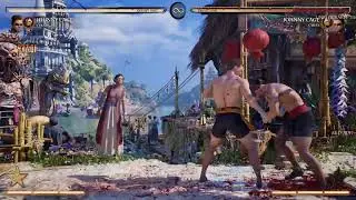 MK1 Johnny Cage (Cyrax) - 54% 1 Bar into Hype - Corner Combo
