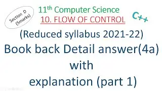 11th computer science  chapter 10 | book back answers | detail answers | reduced syllabus