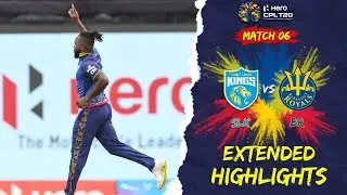 Extended Highlights | Barbados Royals vs St Lucia Kings | CPL 2022