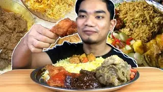 Nikmat!! Dapat Jugak Makan Nasi Kenduri Waktu PKP Ni (mukbang malaysia)