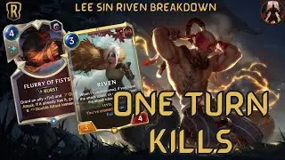 Did You Miss Lee Sin Killing You From 20 to 0?? I Sure Didn't ft Riven | Legends of Runeterra