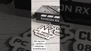 fake  vga cover  rog edition custom logo by modif pc garut