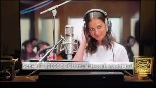 SONY HT-S2000 music vocal sound test