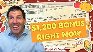 Thanksgiving Day $1,200 BONUS RIGHT NOW - SSA, SSDI, SSI, VA, Low Income