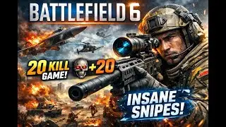 20 KILLS SOLO! 39 for the SQUAD! #battlefield6 #subscribe