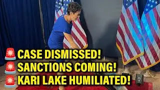 Kari Lake LOSES Frivolous Election Challenge Lawsuit and faces SANCTIONS