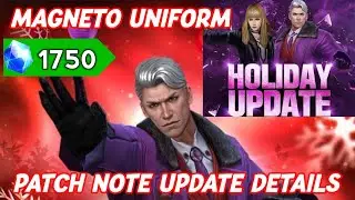 Patch note update Details MFF