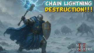 Chain Lightning CHAOS in Insane Mode! | Mage & Monsters 2