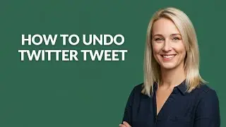 HOW TO UNDO TWITTER TWEET - Julia'sTutorials