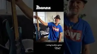 Ibanez Q547 - Ultimate 7String Headless Guitar - Unboxing #ibanez #guitar
