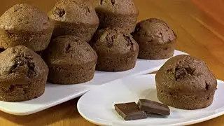 Bakery style chocolate muffins with your favourite chocolate bar 🍫