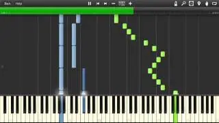 'Seiken Densetsu 3 - Another Winter' on Synthesia (piano tutorial)