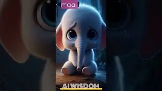 #AIwisdom #SafedHathiKiKahani #PanchatantraStories #HeartTouchingTale  #KidsMoralStories🐘🧿😍