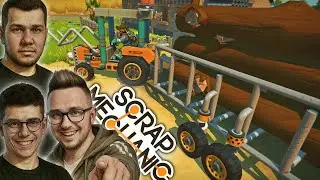 UTKNELIŚMY W MAGAZYNIE.. 🤣 ZROBIŁEM KRAJZEGĘ *PRZYW&Oacute;Z TRAKTOREM* 😮 SCRAP MECHANIC SURVIVAL #40 🤣 MST