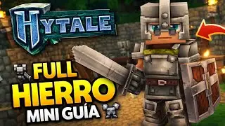 CÓMO CONSEGUIR ARMADURA FULL HIERRO EN HYTALE | MINI GUÍA